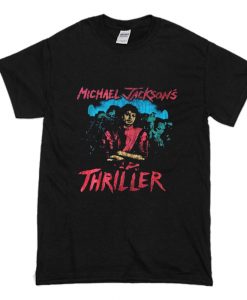 Michael Jackson Thriller T Shirt Black (Oztmu)