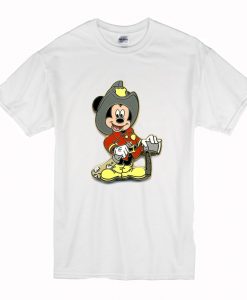 Mickey Firefighter T Shirt (Oztmu)