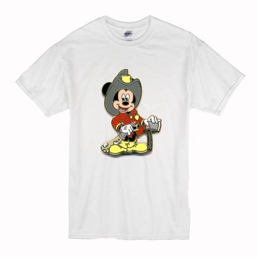 Mickey Firefighter T Shirt (Oztmu)