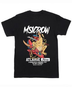 Msicrow Bebovizi Japanese T Shirt Back (Oztmu)