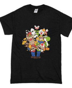 NINTENDO Super Mario Bros T Shirt (Oztmu)