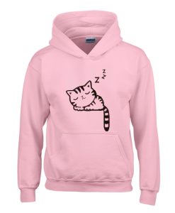 Pink Cat Hoodie (Oztmu)