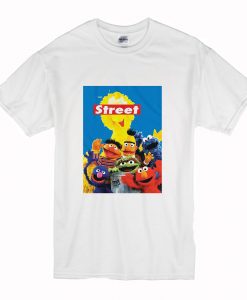 Sesame Street Group Oscar Elmo T Shirt (Oztmu)