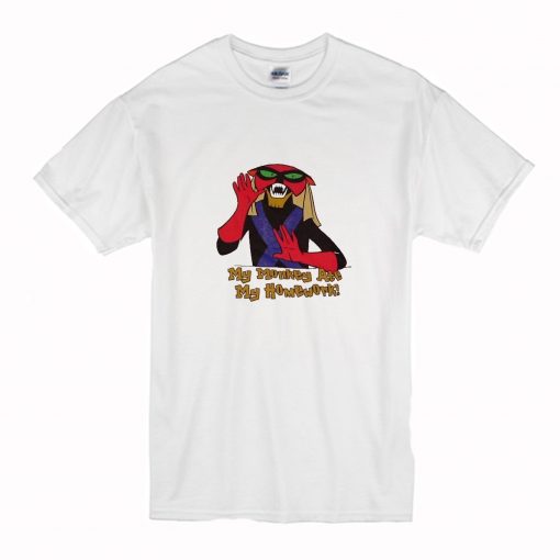 Space Ghost Brak Monkey At My Homework 1998 T Shirt (Oztmu)