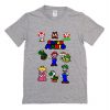 Super Mario Bros Gaming Characters Nintendo T Shirt (Oztmu)