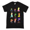 Super Mario Bros Gaming Characters T Shirt (Oztmu)