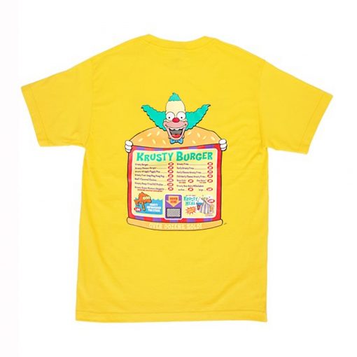 The Simpsons x Krusty Burger T Shirt (Oztmu)