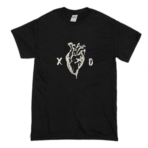 The Weeknd XO Heart Logo T Shirt (Oztmu)