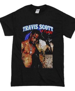 Travis Scott La Flame T-Shirt (Oztmu)