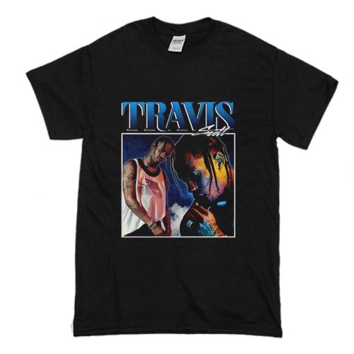 Travis Scott T Shirt Black (Oztmu)