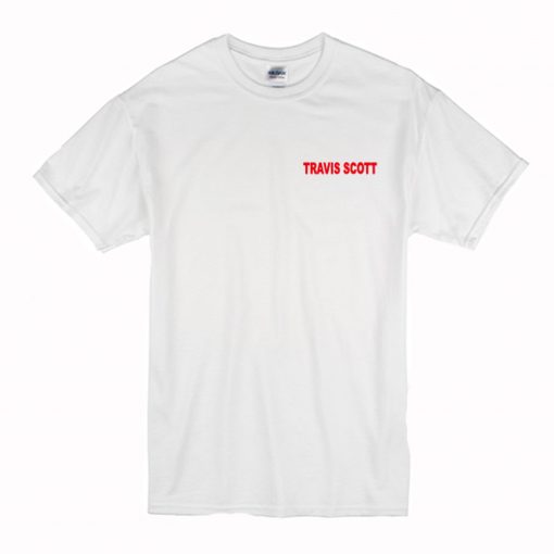 Travis Scott T-Shirt White (Oztmu)