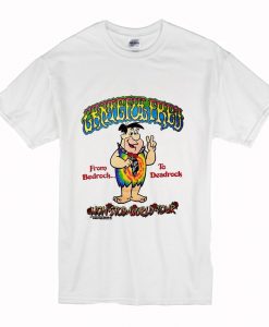 Vintage 1994 90s Fred Flintstone Grateful Dead T Shirt (Oztmu)