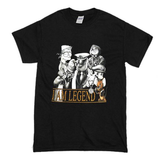 Vintage I Am Legend Cartoon t-shirt (Oztmu)