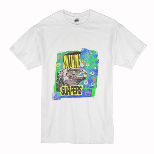 Vtg 1991 Rare Butthole Surfers Iguana T Shirt (Oztmu)