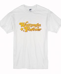 Wakanda Forever Letter T Shirt (Oztmu)