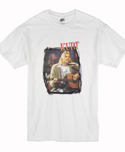 1995 Kurt Cobain MTV T Shirt (Oztmu)