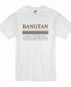 Days Of The Bangtan T Shirt (Oztmu)