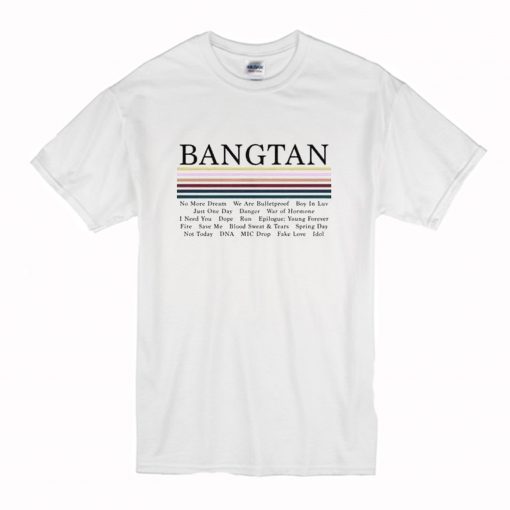 Days Of The Bangtan T Shirt (Oztmu)