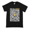Despicable Me Minions One In A Minion Black T Shirt (Oztmu)