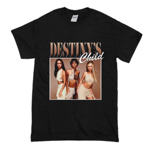 Destiny's Child T-Shirt Black (Oztmu)