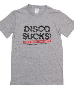 Disco Sucks - Disco Demolition Night T Shirt (Oztmu)