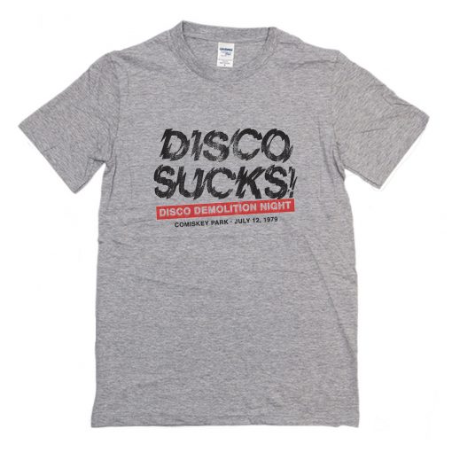 Disco Sucks - Disco Demolition Night T Shirt (Oztmu)