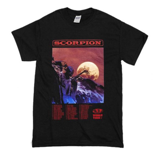 Drake Scorpion World Tour T-Shirt (Oztmu)