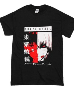 Kaneki Split Face Tokyo Ghoul T-Shirt (Oztmu)