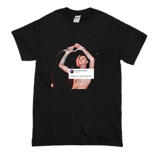 Nobody Love You Peep T Shirt (Oztmu)