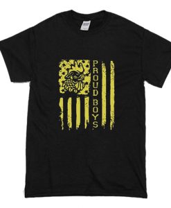 Proud Boys American Flag T-Shirt (Oztmu)