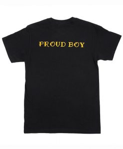 Proud Boys Black T-Shirt (Oztmu)