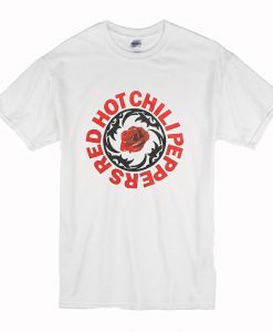 Red Hot Chili Peppers Blood Sugar Sex Magik Rose T Shirt (Oztmu)