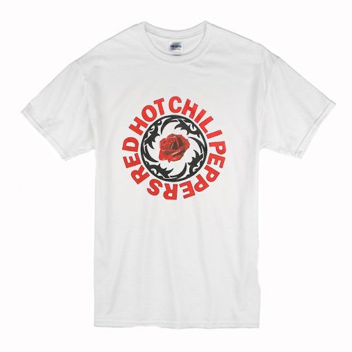 Red Hot Chili Peppers Blood Sugar Sex Magik Rose T Shirt (Oztmu)