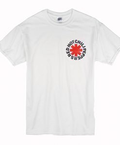 Red Hot Chili Peppers Red & Black Logo T-Shirt (Oztmu)