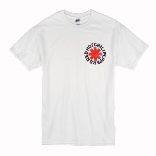 Red Hot Chili Peppers Red & Black Logo T-Shirt (Oztmu)