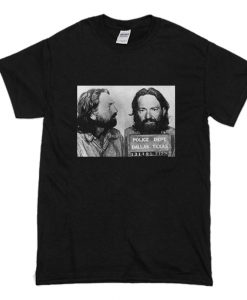 Willie Nelson Mugshot T-Shirt (Oztmu)