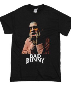 Bad Bunny T-Shirt Black (Oztmu)