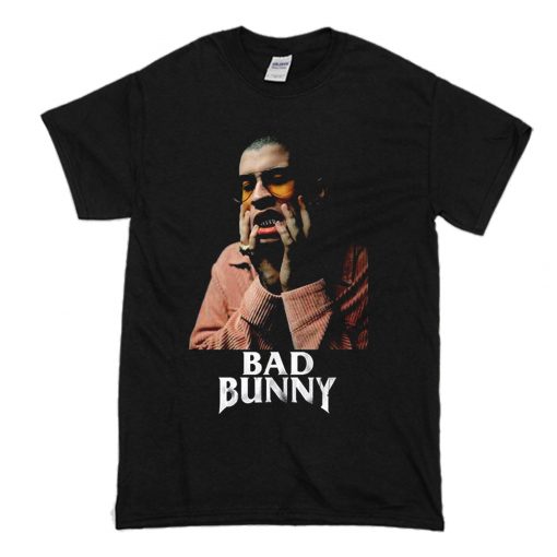 Bad Bunny T-Shirt Black (Oztmu)