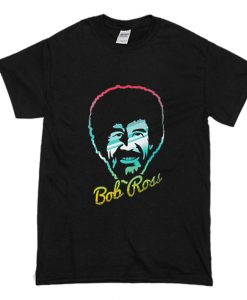 Bob Ross Face Paint T-Shirt (Oztmu)