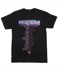 Goofy Movie Powerline World Tour T-Shirt Back (Oztmu)