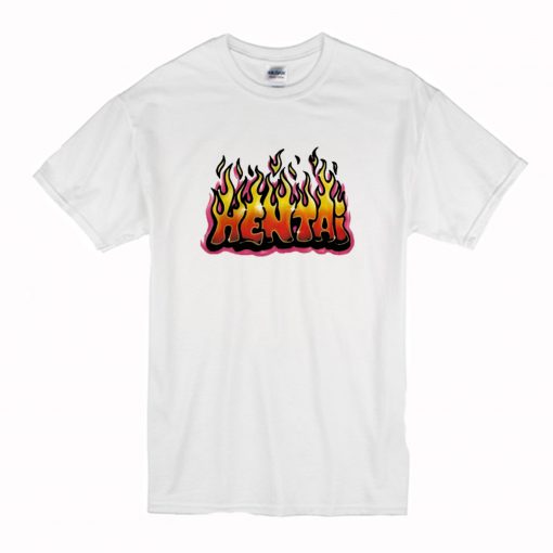 Hentai Flames T-Shirt (Oztmu)