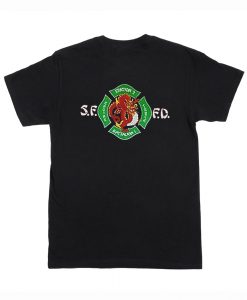 SFFD In Chinatown T-Shirt Back (Oztmu)