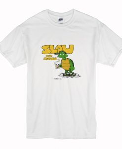 Slow But Crazy T-Shirt White (Oztmu)