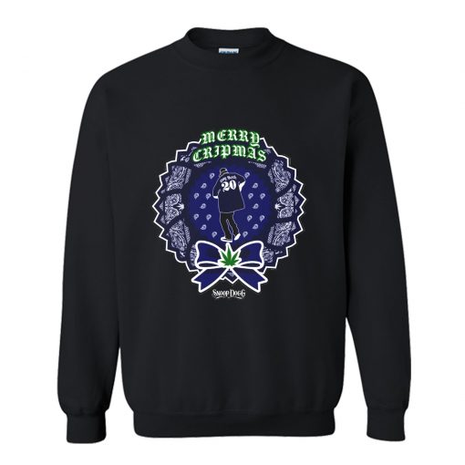 Snoop Dogg Merry Cripmas Sweatshirt (Oztmu)