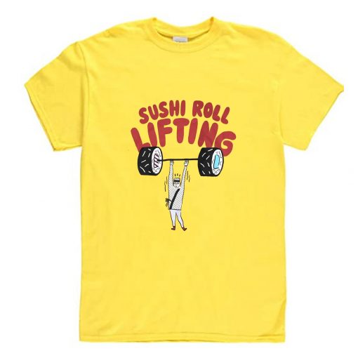 Sushi Roll Lifting T-Shirt (Oztmu)