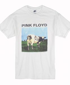 Vintage 90s Pink Floyd Cow T Shirt (Oztmu)