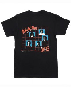 Vintage Survivor Vital Signs Tour T-Shirt Back (Oztmu)