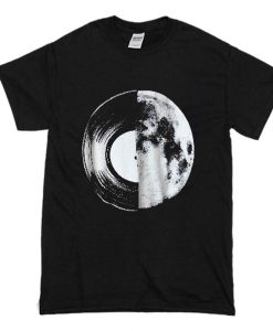 Half Moon Record Album T Shirt (Oztmu)