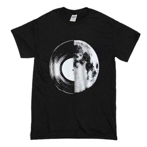 Half Moon Record Album T Shirt (Oztmu)