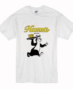 Hamm's Beer Bear Waiter T Shirt (Oztmu)